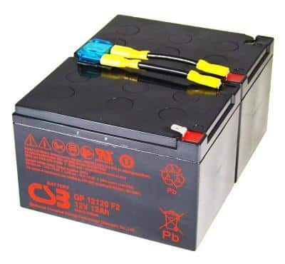 APC Replacement Battery Pack | Cartridge Replaces APC RBC6